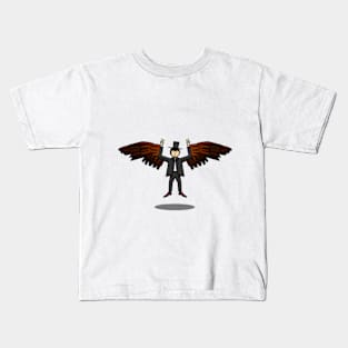 Winged Man Kids T-Shirt